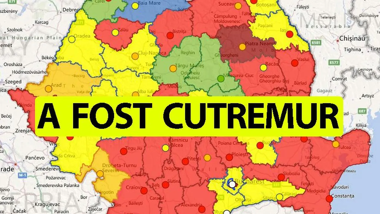 Cutremur mare în România, azi-noapte la ora 00:59