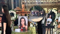 Victoria, fiica EX-deputatului Cazimir Ionescu, condusă pe ultimul drum. Durere fără margini la căpătâiul tinerei de 22 de ani