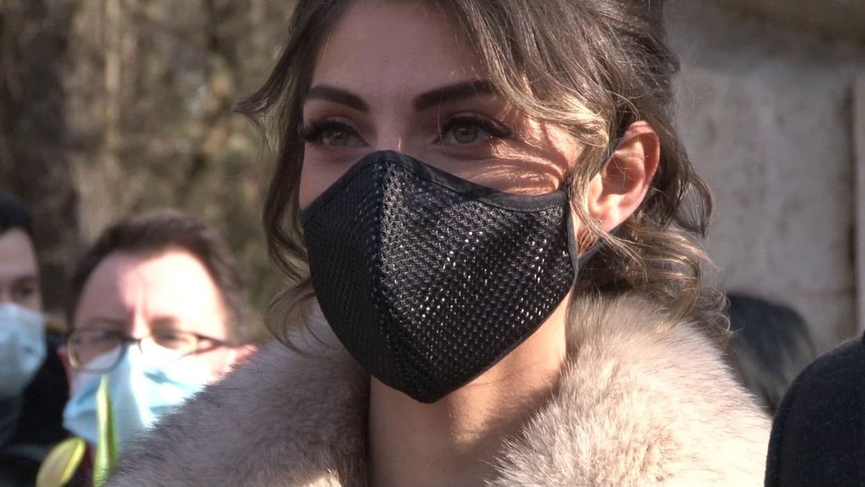 Căsătorie de Valentine’s Day! Doi tineri și-au unit destinele la Poarta Sărutului