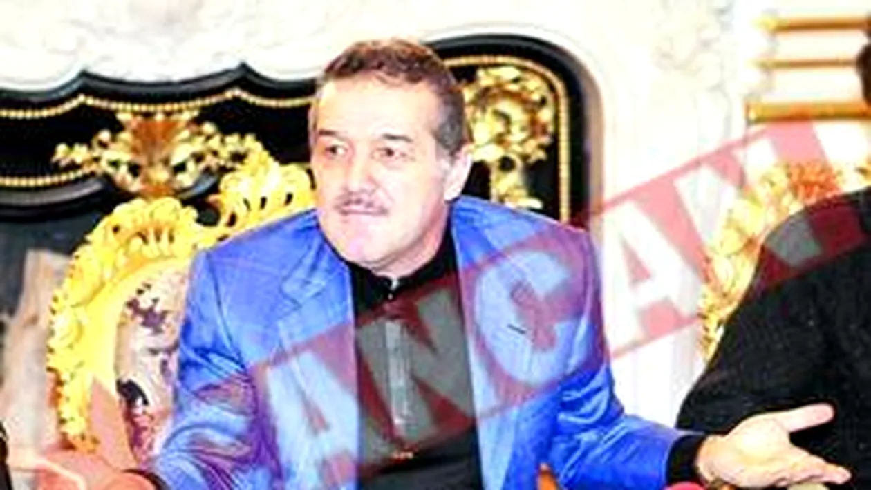 Gigi Becali, santajat