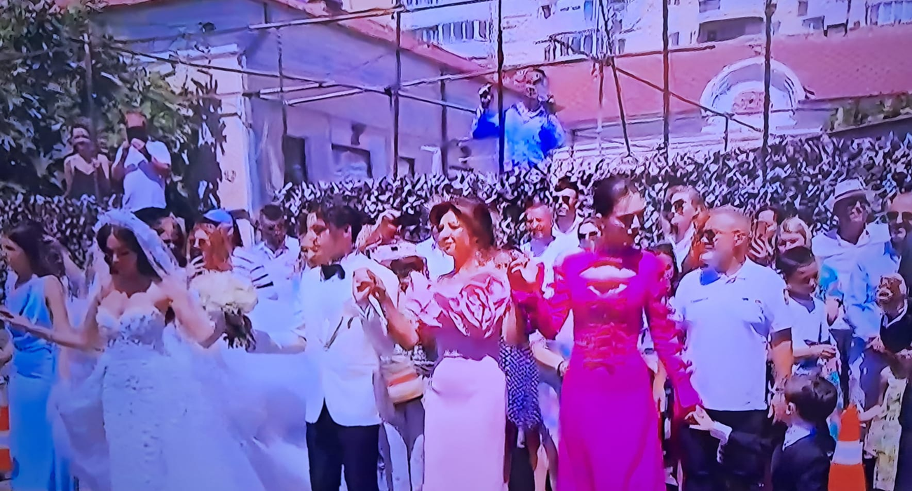 Primele imagini de la nunta lui Ianis hagi cu Elena Tănase/ sursă foto: RTV.