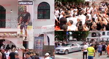 Nebunie totală acasă la Ciprian Pian, la aducerea trupului neînsuflețit. Ce s-a întâmplat în momentul în care dricul a apărut