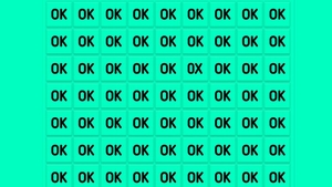 Test de perspicacitate | Găsiți "OK"-ul care nu este OK. Geniile îl văd în 5 secunde!