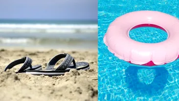 Turiștii își „dezgolesc” buzunarele pe litoral! Cât costă un colac din plastic și o pereche de papuci de plajă în Mamaia