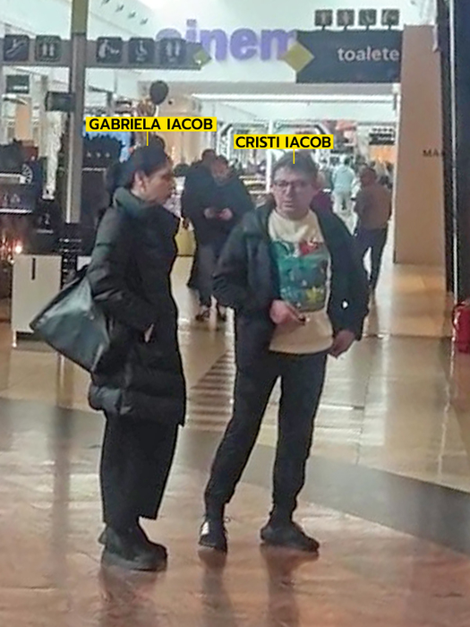 Cristi Iacob și soția au dat o tură de mall (Foto: CANCAN.RO)