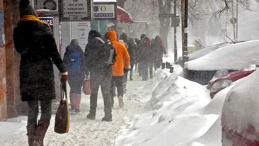 ANM anunță fenomene meteo periculoase în toată România. La ce oră începe urgia albă