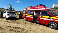 Incident grav în Prahova! Un bărbat a fost prins într-o bandă transportatoare, la balastieră