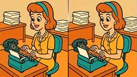 TEST IQ | Găsiți 3 diferențe între cele două femei din imagine! Geniile le identifică în 31 de secunde