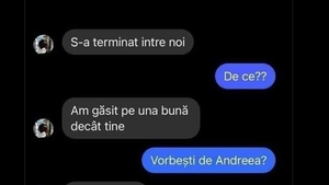BANCUL ZILEI | "S-a terminat între noi"