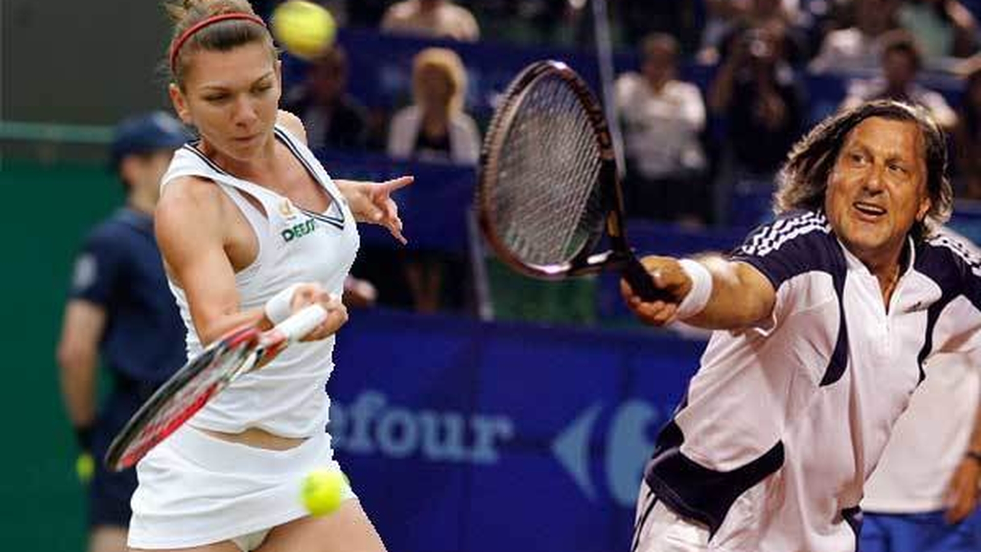 Ilie Năstase i-a pasat-o pe Halep lui Ţiriac! O să te ia râsul când o să afli motivul: ”El are mână mai bună!”