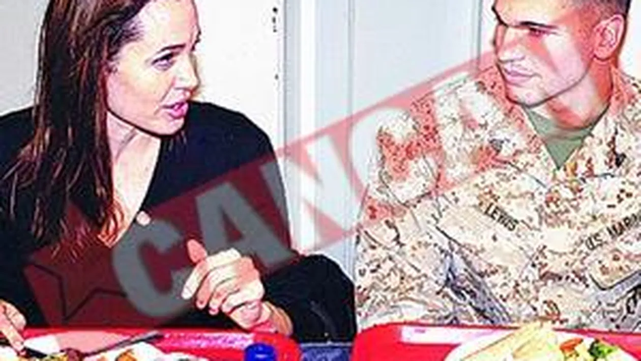 Jolie, in vizita la Bagdad