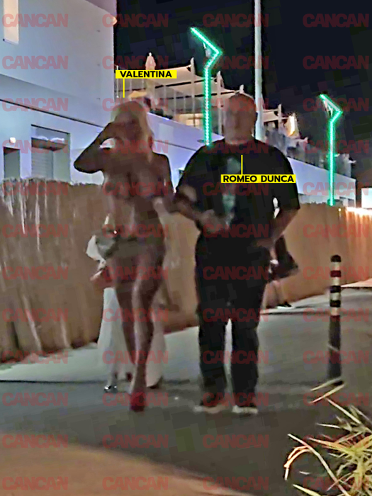 Romeo Dunca și Valentina au ieșit din club