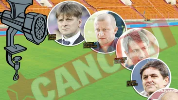 Au tocat 38 de antrenori!