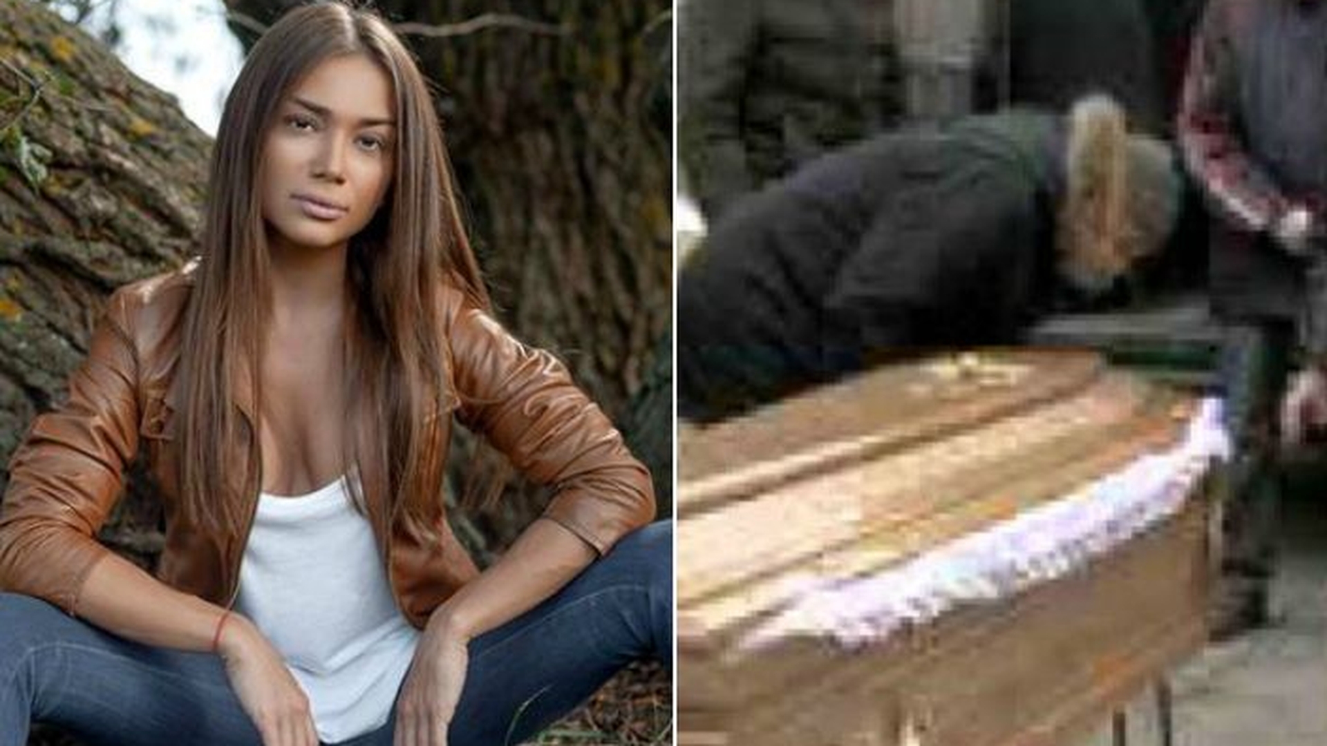 Primele imagini de la înmormântarea Anastasiei Cecati! Rudele și prietenii, împietriți de durere