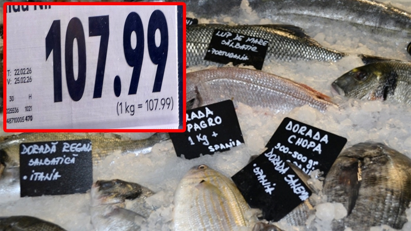 Peștele "banal" devenit mai scump decât somonul. Costă 107.99 lei/kg în magazinele Kaufland din România