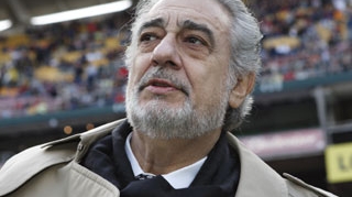 VIDEO Tenorul Placido Domingo a sarbatorit implinirea varstei de 70 de ani alaturi de Regina Spaniei