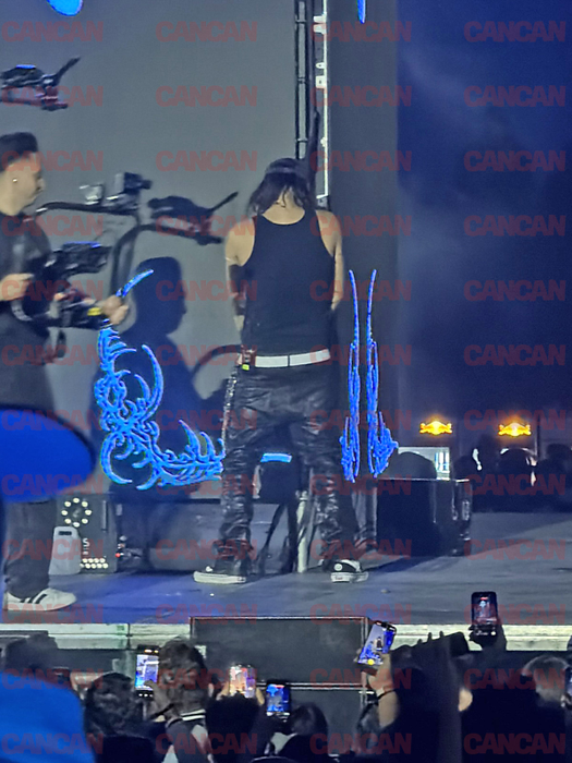 Ian urinează pe scenă în timpul unui concert în București / Sursa foto: Cancan