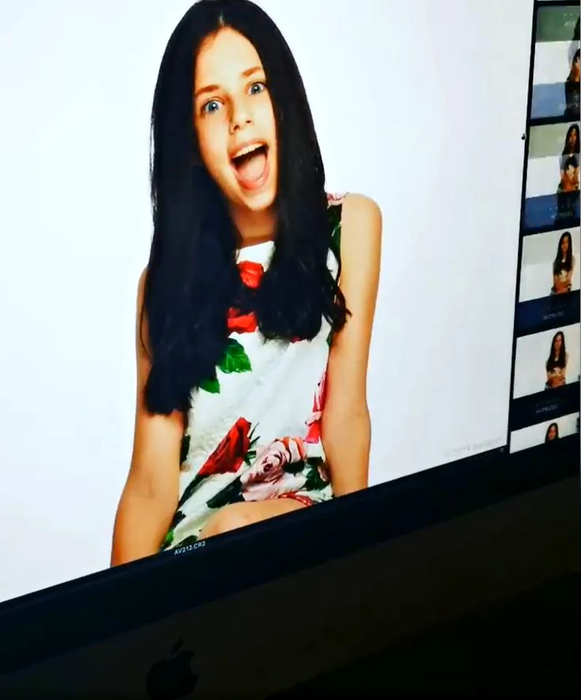 Cât de mare s-a făcut Violeta! Fiica Andreei Marin şi a lui Ştefan Bănică Jr a început liceul. FOTO