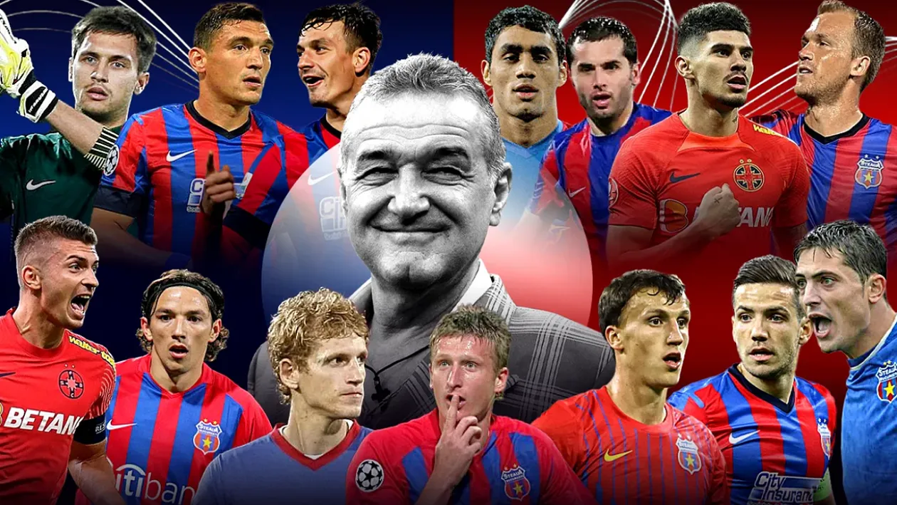 Tu faci echipa FCSB all-time! Cei mai buni 22 de fotbaliști roș-albaștri din cei 22 de ani cu Gigi Becali! Patronul-antrenor alege în fiecare etapă, tu decizi pentru istorie!