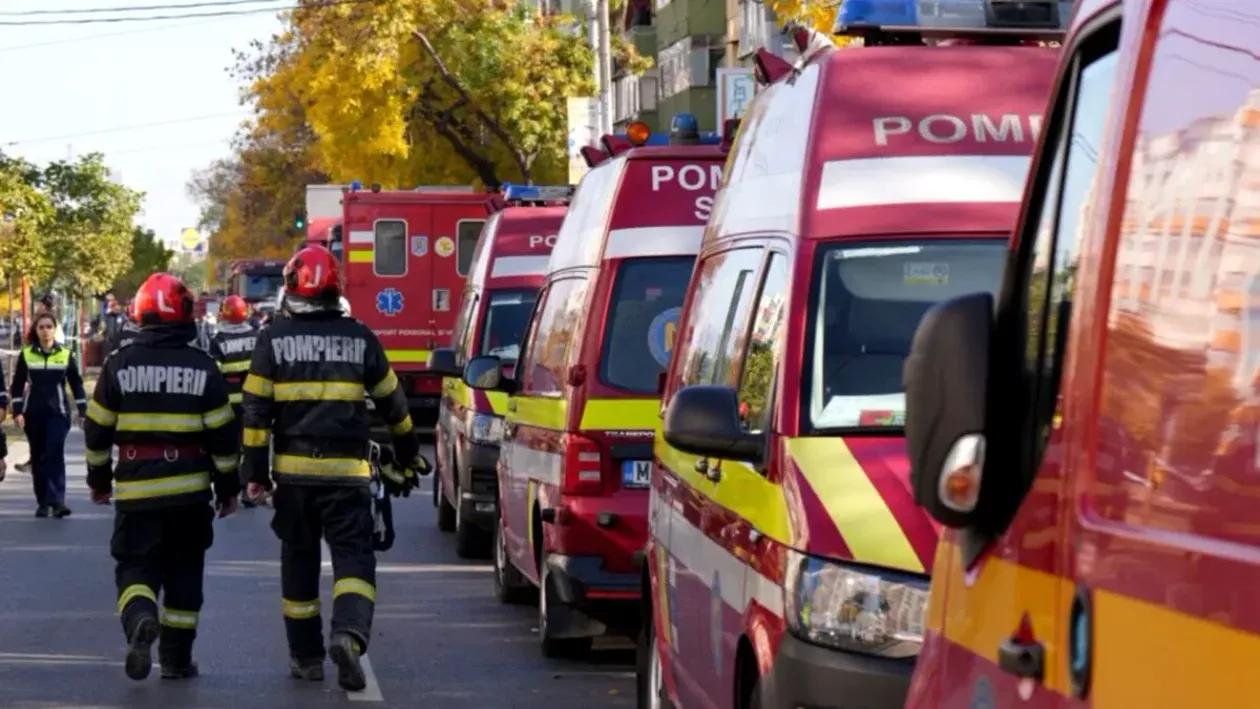 BREAKING | Explozie într-un bloc din Timișoara! Peste 60 de persoane au fost evacuate