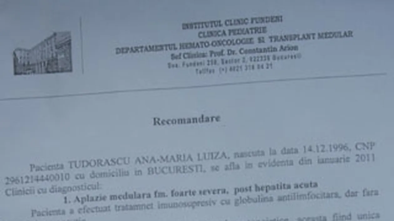 Ana are nevoie de ajutorul nostru!