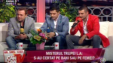 VIDEO Baietii de la L.A. s-au reunit in platoul CANCAN TV! Vezi care a fost motivul pentru care au decis sa nu mai cante impreuna