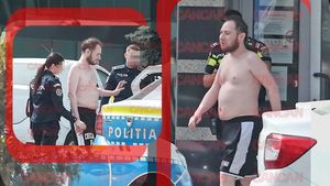 Poliția alertată într-un mall din București duminică la prânz! “Teroristul” Andrei Versace, imobilizat după un atentat la bustul gol!