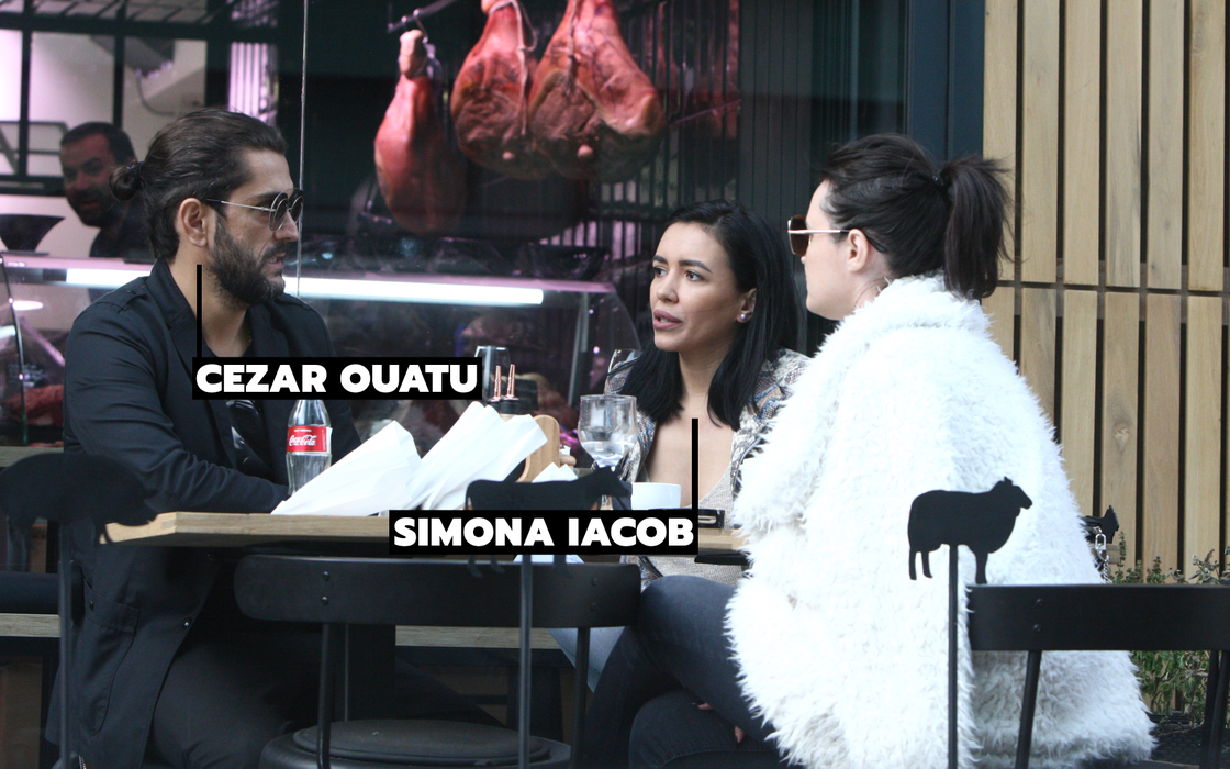 Cezar Ouatu, ”îngenuncheat” de frumoasa Simona Iacob