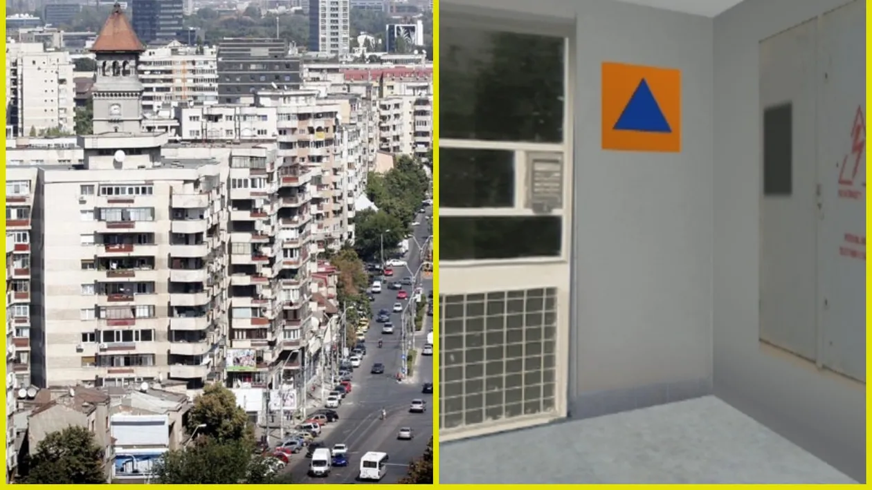 Semnul de pe sute de blocuri din București reprezintă o informație importantă. Locuitorii Capitalei trebuie să știe ce înseamnă