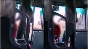 Imaginile zilei | Mai multe tinere din Lugoj au fost filmate în timp ce dansează pe manele, pe bordul unui autobuz. S-a lăsat cu amenințări: ”Au spus că o aruncă în Timiş, că o omoară”