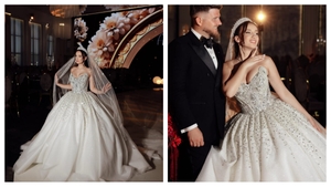 Alexandra Cotruș s-a căsătorit în stil arăbesc. „Ballerina Cappuccina” a avut o nuntă de poveste