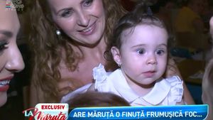 Fiica lui Pepe are fler de mică! Ce obiecte a ales micuta Maria la ruperea turtei: "Va fi o fata inteligenta"