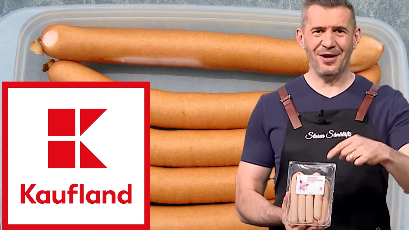 Din ce sunt făcuți crenvurștii de porc din Kaufland, de fapt. Dragoș Pătraru: "Nu ne iese proteina"