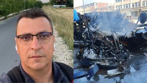 Văduva lui Vlad Zgârdău, pilotul mort la Arad, urlă de durere! Ce gest a făcut după tragedie: „E tot ce...”