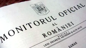 O nouă ordonanță de urgență a intrat în vigoare în România! A fost publicată în Monitorul Oficial