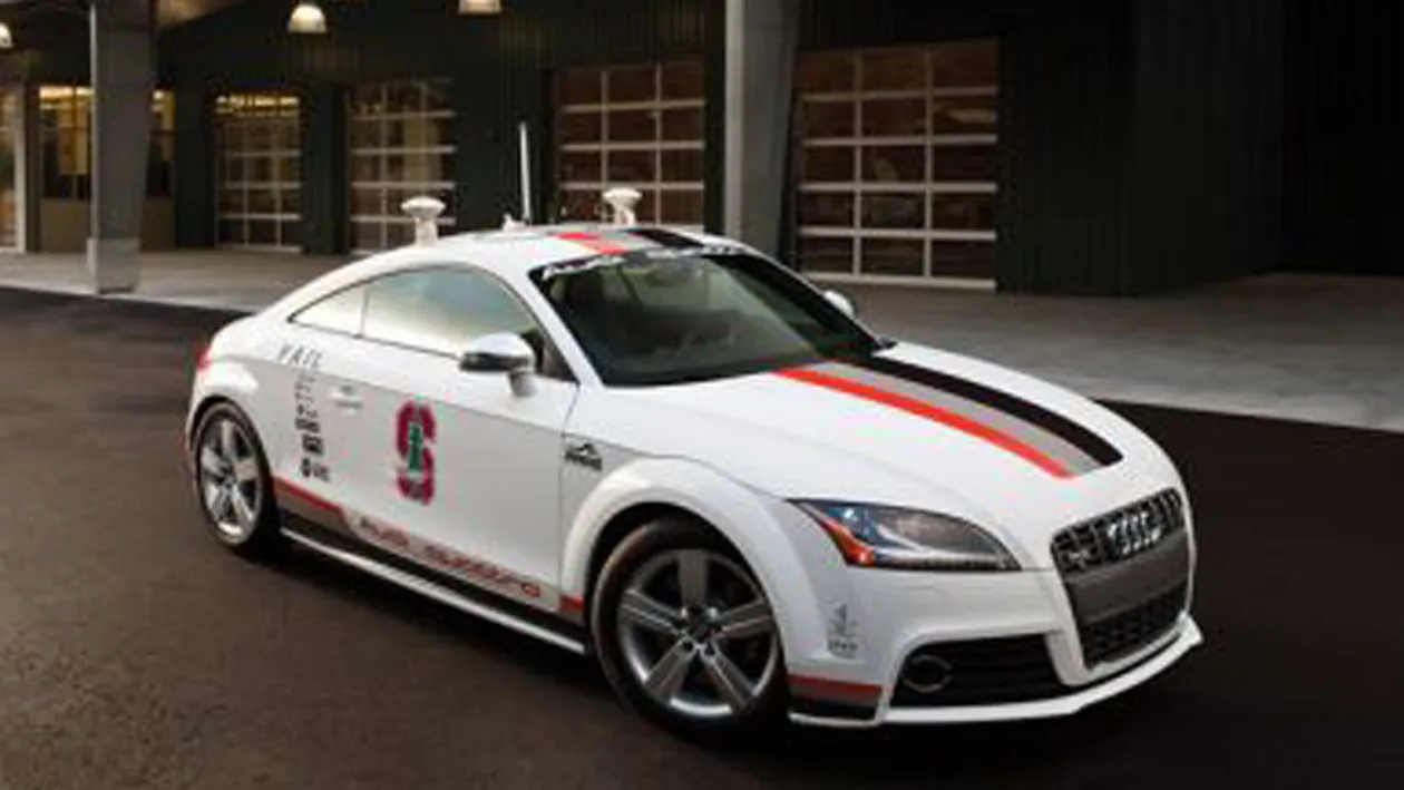 Un Audi TTS a urcat fara sofer pe munte!