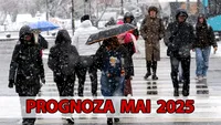 Meteorologii Accuweather anunță o lună mai 2025 ciudată în România. Ninsori, viscol + prognoza pentru București