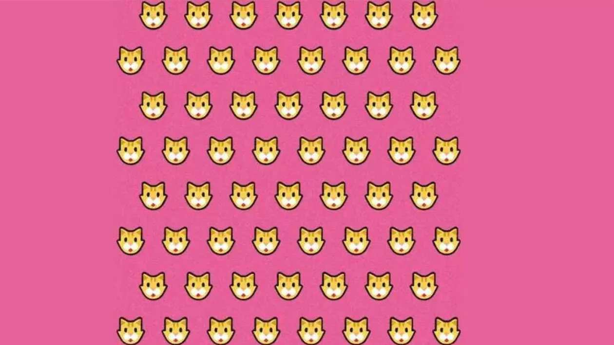 TEST IQ | Ești un geniu dacă poți găsi care pisică e diferită de toate celelalte, în maximum 5 secunde