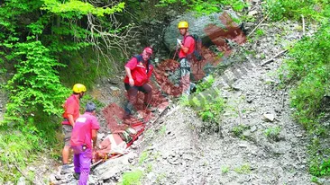 Avea picioarele zdrobite