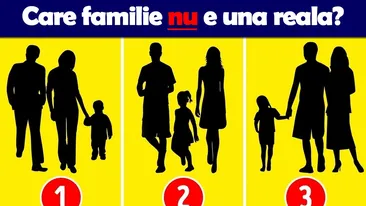 Testul începutului de 2026 | Care dintre aceste 3 familii nu este reală?