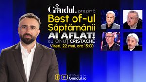 Gândul prezintă Best Of Ai aflat! Cu Ionuț Cristache - vineri, 22 mai, de la ora 15.00