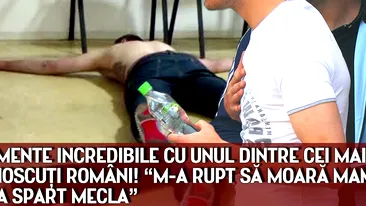 MOMENTE INCREDIBILE CU UNUL DINTRE CEI MAI CUNOSCUTI ROMANI! M-A RUPT SA MOARA MAMA. MI-A SPART MECLA