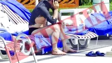 Gigi Becali, bai de namol la piscina