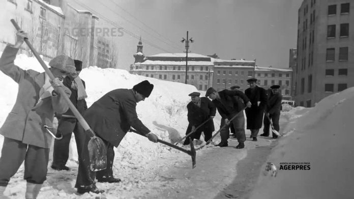Cel mai mare viscol din istoria României. Zăpada a avut câţiva metri în Capitală