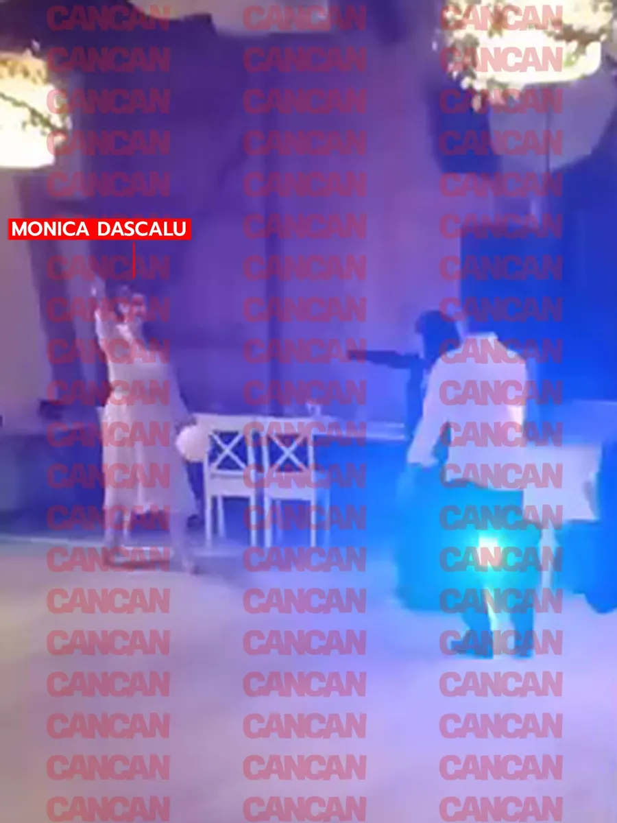 Monica Dascălu, în formă maximă la botezul fiicei