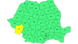 Cod galben de vremea rea în România. Până când e valabilă avertizarea ANM