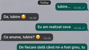 BANCUL ZILEI | "De fiecare dată când mi-a fost greu, tu mi-erai alături"