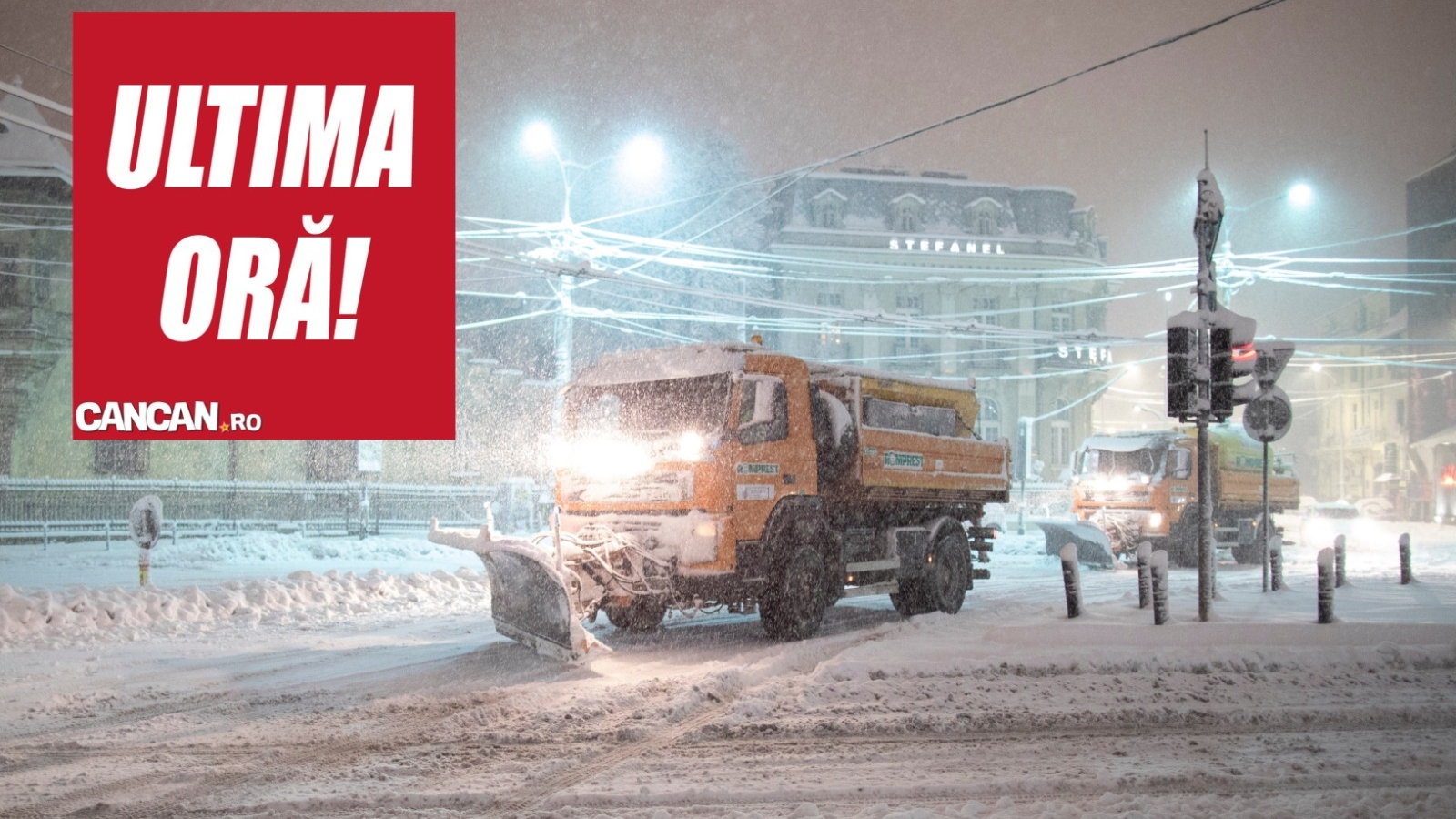 Cod roşu în România! Românii, sfătuiţi să stea în case! Drumuri închise şi fenomene meteo extreme. Încă 6 județe sunt vizate de vreme rea