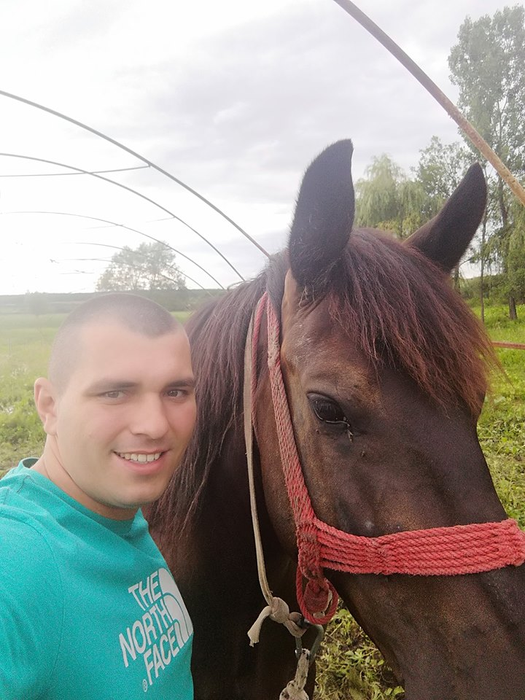 Răzvan este îndrăgostit de natură