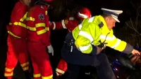 Accident grav pe DN 17! Nouă persoane au fost rănite, printre care şi un bebeluş